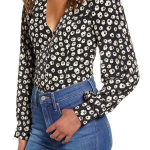 All in Favor Floral Blouse